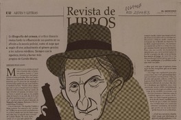 Camilo Marks y su recorrido por la novela policial  [artículo] Constanza Rojas Valdés