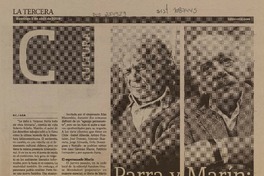 Parra y Marín: las nuevas conquistas de Carmen Balcells  [artículo] R.C. y A.G.B.