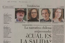 La narrativa chilena arrinconada : ¿cuál es la salida? [artículo] Pedro Pablo Guerrero.