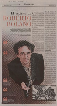 El espíritu de Roberto Bolaño  [artículo] Roberto Careaga C.