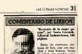 "Recuento de la mujer gusano"  [artículo] Antonio Rojas Gómez.