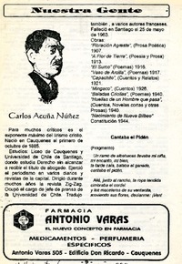 Carlos Acuña Núñez  [artículo]