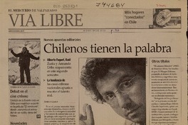 Chilenos tienen la palabra  [artículo] Ximena Ceardi.