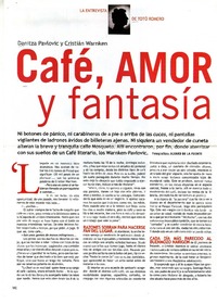 Café, amor y fantasía  [artículo] Toto Romero.