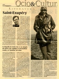 Saint-Exupéry  [artículo] Braulio Fernández Biggs.