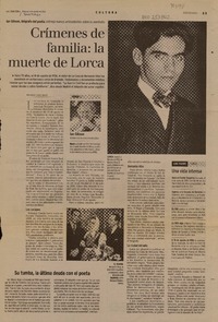 Crímenes de familia, la muerte de Lorca  [artículo]Andrés Gómez Bravo.