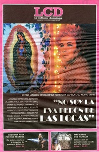 "No soy la Eva Perón de las locas" (entrevista)  [artículo] Javier García.