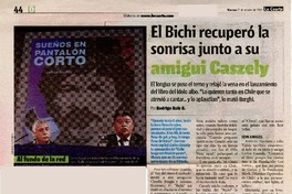 El Bichi recuperó la sonrisa junto a su amigui Caszely  [artículo] Rodrigo Ruíz G.
