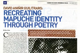Recreating mapuche identity through poetry  [artículo] Ryan Seelau.