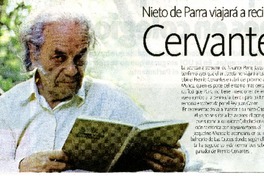Nieto de Parra viajará a recibir el Cervantes  [artículo].