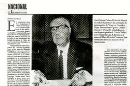 Un justo homenaje a un maestro  [artículo] Hernán Contreras.