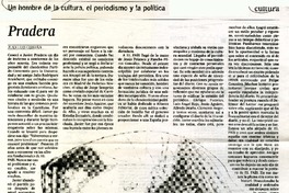 Pradera  [artículo] Juan Luis Cebrián.