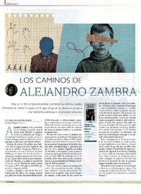 Los caminos de Alejandro Zambra.  [artículo] Carolina Andonie Dracos.