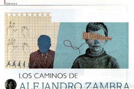 Los caminos de Alejandro Zambra.  [artículo] Carolina Andonie Dracos.