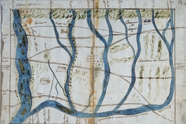 Plano de las doctrinas de las islas de Maule y Parral, 1788.
