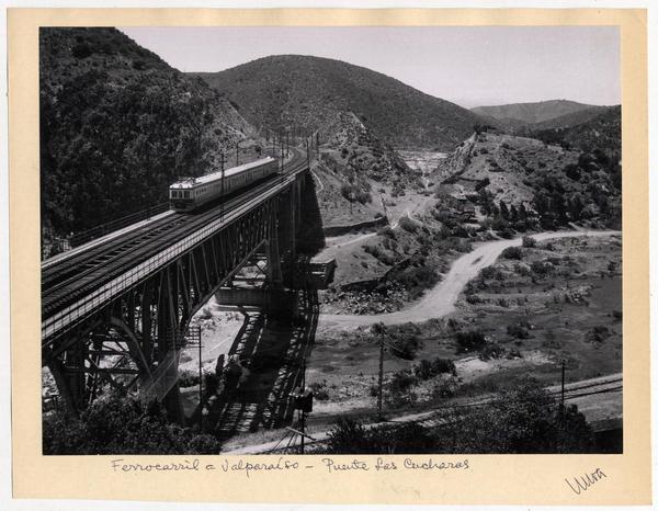 Ferrocarril de Valparaíso, puente las Cucharas