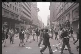 [Marcha en dirección a La Moneda] : Primero de mayo 1973