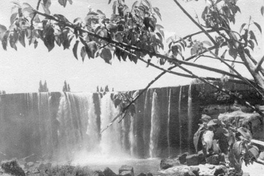 Salto del Laja, hacia 1960.