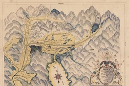 Planta y descripción del Valle de Aconcagua, siglo XVIII.