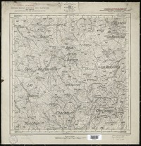 Cuesta de Chacabuco Departamentos de Los Andes y Santiago [material cartográfico] : Estado Mayor Jeneral del Ejército de Chile. Departamento de Levantamiento.
