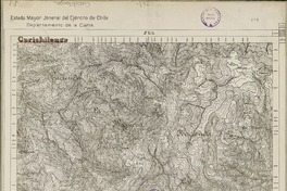 Curichilongo [mapa] Estado Mayor Jeneral del Ejército de Chile. Departamento de la Carta.