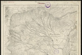 Chicauma  [material cartográfico] levantado por Cap. Maldonado F. ; los top. Vega, Uribe i Silva.