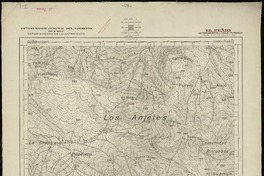 El Peñón Departamentos de Ligua i Putaendo [material cartográfico] : Estado Mayor Jeneral del Ejército de Chile. Departamento de Levantamiento.