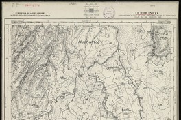 Huehuinco Departamentos de San Antonio y San Fernando [material cartográfico] : República de Chile. Instituto Geográfico Militar.