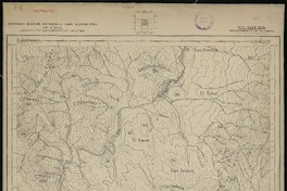 Guaquén Departamento de Petorca [material cartográfico] : Estado Mayor General del Ejército de Chile. Instituto Geográfico Militar.
