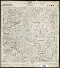 Idahue Departamentos de Rancagua y Cachapoal [material cartográfico] : Ejército de Chile. Instituto Geográfico Militar.