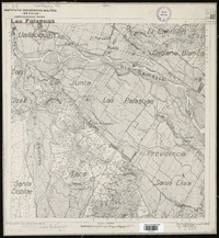 Las Pataguas  [material cartográfico] Instituto Geográfico Militar de Chile. Carta de Estado Mayor.