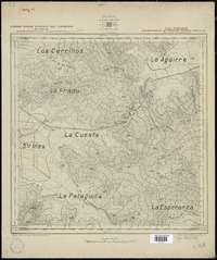 Lo Prado Departamentos de Santiago, Victoria y Melipilla [material cartográfico] : Estado Mayor Jeneral del Ejército de Chile. Departamento de Levantamiento.