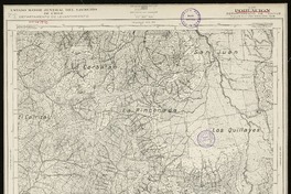 Población Departamento de Lontué [material cartográfico] : Estado Mayor Jeneral del Ejército de Chile. Departamento de Levantamiento.