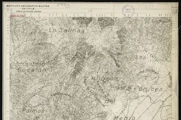 Poqui  [material cartográfico] Instituto Geográfico Militar de Chile. Carta de Estado Mayor.
