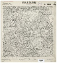 Quebrada de Peña Blanca Departamento de Santa Cruz [material cartográfico] : Ejército de Chile. Instituto Geográfico Militar.