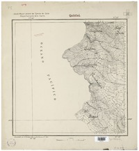 Quintai  [material cartográfico] Estado Mayor Jeneral del Ejército de Chile. Departamento de la Carta ; levantada por el Teniente Bernardo Gómez S.