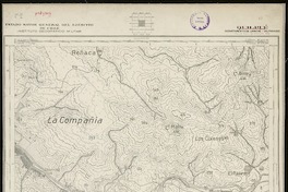 Quilpué Departamento de Limache i Valparaíso [material cartográfico] : Estado Mayor General del Ejército de Chile. Instituto Geográfico Militar.