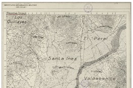 Santa Inés  [material cartográfico] Instituto Geográfico Militar de Chile.