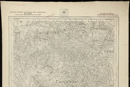 Tantehue Departamento de Melipilla [material cartográfico] : Estado Mayor General del Ejército de Chile. Instituto Geográfico Militar.