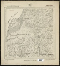 Topocalma Departamento de San Fernando [material cartográfico] : Estado Mayor General del Ejército de Chile. Instituto Geográfico Militar.