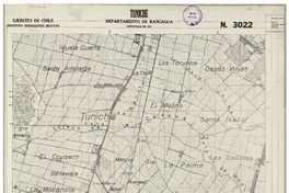 Tuniche Departamento de Rancagua [material cartográfico] : Ejército de Chile. Instituto Geográfico Militar.