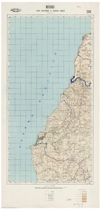 Matanza San Antonio y Santa Cruz [material cartográfico] : Instituto Geográfico Militar de Chile.
