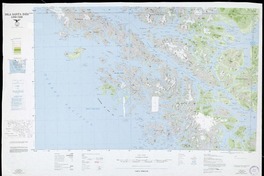 Isla Santa Inés (53° 00' - 72° 00') Carta terrestre