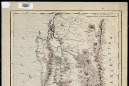 Mapa topográfico construido para el estudio del ferrocarril de Victoria a Osorno i Valdivia