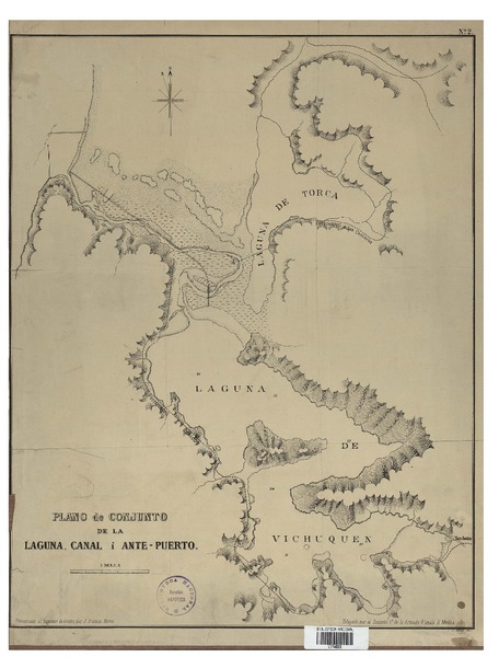 Plano de conjunto de la Laguna, Canal i Ante-Puerto