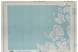 Isla Rivero 4575 : carta preliminar [material cartográfico] : Instituto Geográfico Militar de Chile.