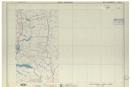 Río Curimeno 3971 : carta preliminar [material cartográfico] : Instituto Geográfico Militar de Chile.