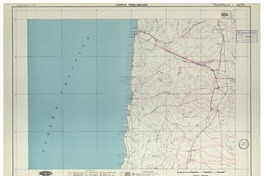 Tocopilla 2270 : carta preliminar [material cartográfico] : Instituto Geográfico Militar de Chile.