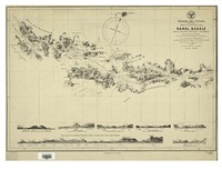 Tierra del Fuego parte occidental del Canal Beagle entre la península Brecknock i Tres Brazos
