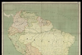 Mapa de los ferrocarriles de Sud América  [material cartográfico] publicados por el Congreso Sud Americano de Ferrocarriles.